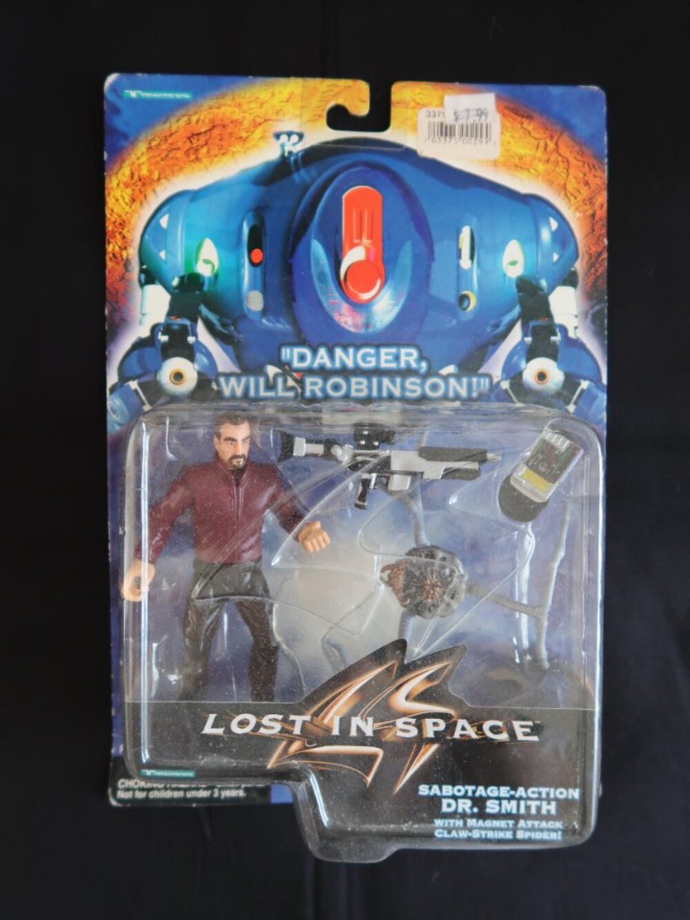 Lost in Space Sabotage-Action Dr. Smith Factory Sealed Action Figure